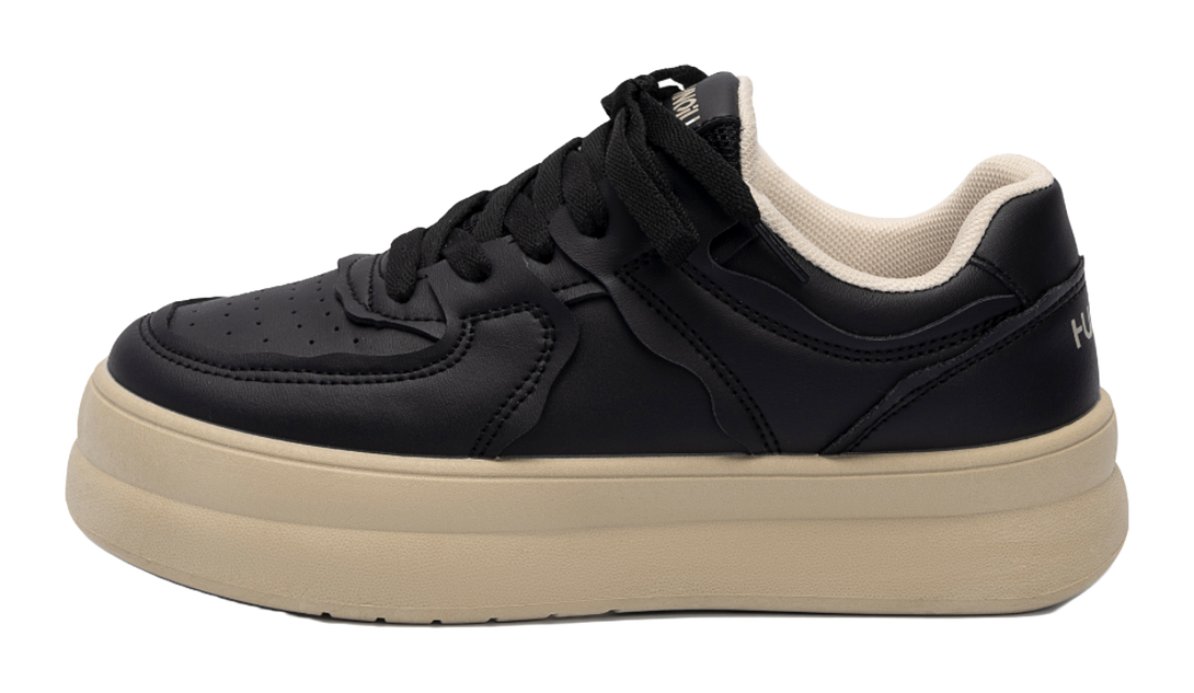 HUANQIU Coverage Thermal Abrasion Resistant Lightweight Height Increasing Low top Skateboard Shoes Women's 