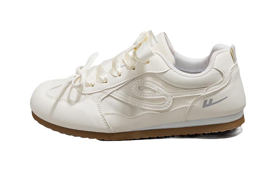 Warrior Low Top Skateboard Shoes Womens Beige  vjsneaker.com