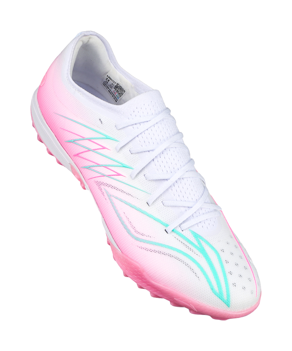 Li-Ning Jiying "Shadow" YSTW009-4 - TF Turf Soccer Shoe Unisex White Pink Blue