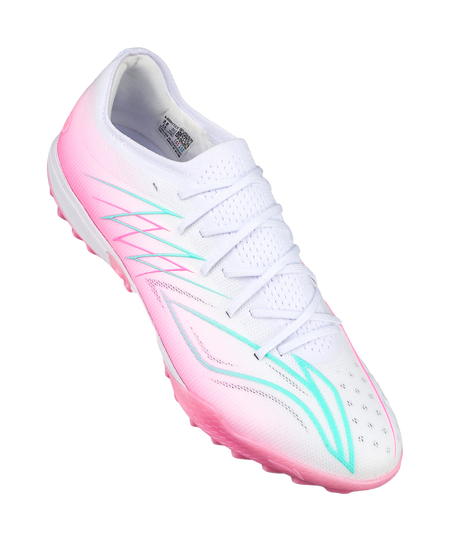 Li-Ning Jiying "Shadow" YSTW009-4 - TF Turf Soccer Shoe Unisex White Pink Blue