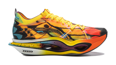 Li-Ning Feidian 6 ULTRA 'Butterfly' - Running Shoes Unisex Mango Yellow