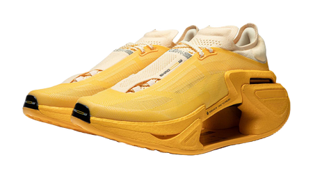 Li Ning Shadow 3.0 Fabric Low top BOOM Technology Marathon Long Distance Running Sprint Running Shoes Unisex Yellow  VJsneaker