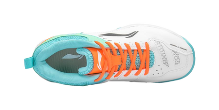Li-Ning Light Feather Rocket 1.0 "White Green" AYTS034-1 - Badminton Shoe Unisex