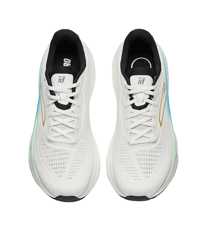 Anta Anti Slip Wear Resistant Low Top Casual Running Shoes Men's White 