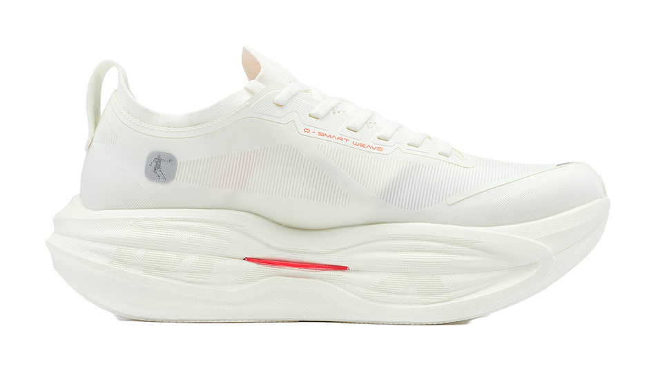 Qiaodan TG 2.0 LEILI 2 MAX "Sunset Era" QDB023264295 - Unisex Running Shoe Ivory White
