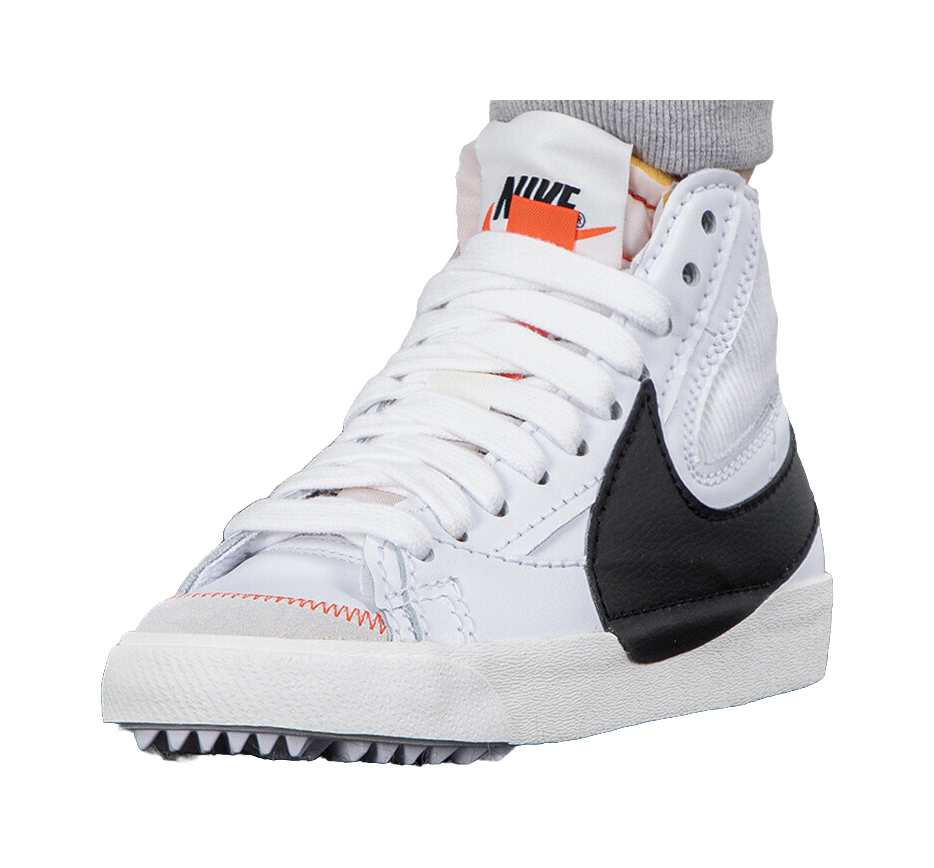 Nike Womens Blazer Mid 77 Jumbo White Black  vjsneaker.com