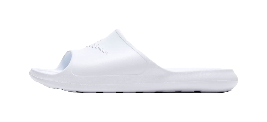 Nike Victori One Shower Slide Triple White Womens  vjsneaker.com