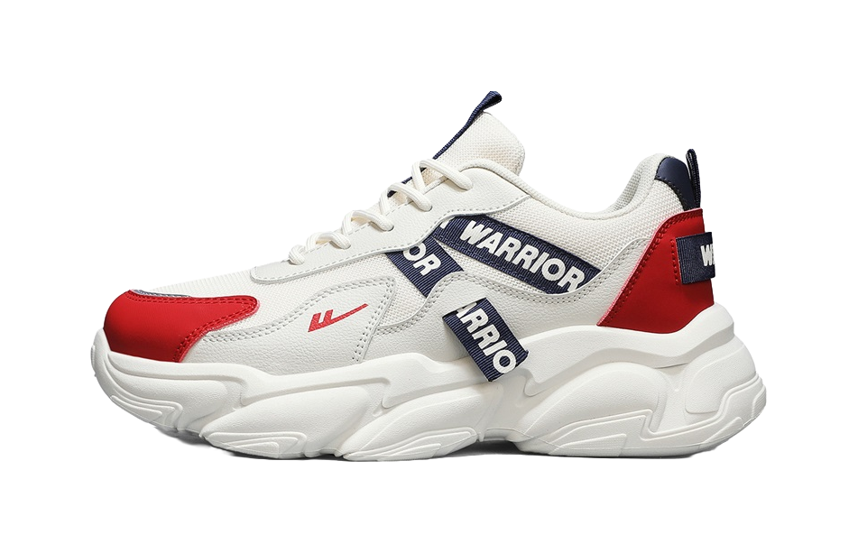 Warrior Cushioning And Breathable High top Chunky Sneakers Men's 