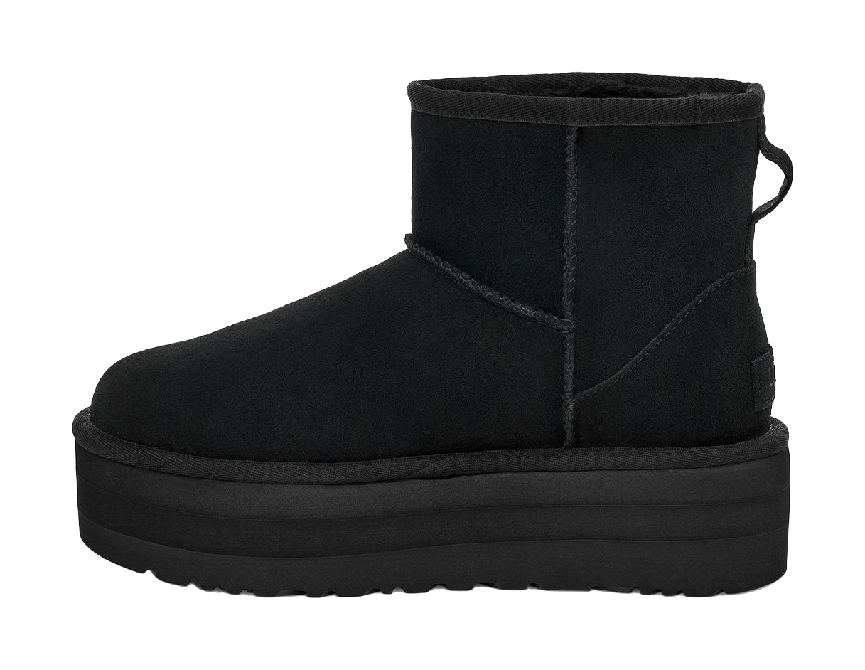 UGG Classic Mini Platform Black Womens  vjsneaker.com