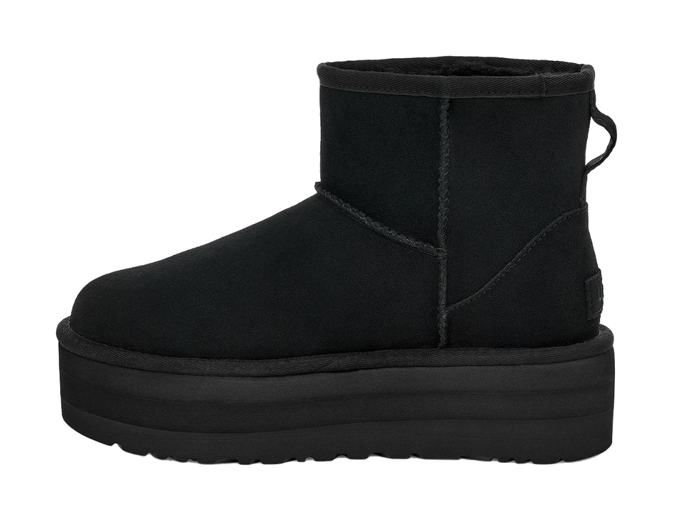 UGG Classic Mini Platform Black Womens  vjsneaker.com