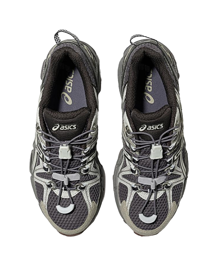 ASICS Gel Kahana 8 FL Abrasion Resistant Breathable Rebound Low top Trail Running Shoes Womens Gray Silver  vjsneaker.com
