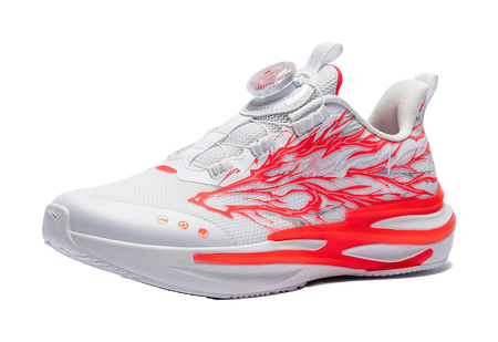 ANTA Children's Red Flame Comfortable Technology Trendy Low cut Running Shoes for Men and Women  VJSNEAKER