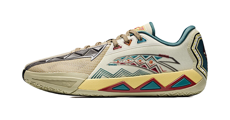 ANTA KAI Speed 3 "Origin" 112641121-1 - Low Basketball Shoe Unisex Yellow Gray