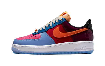 Nike X Undefeated Air Force 1 Low Total Orange  vjsneaker.com