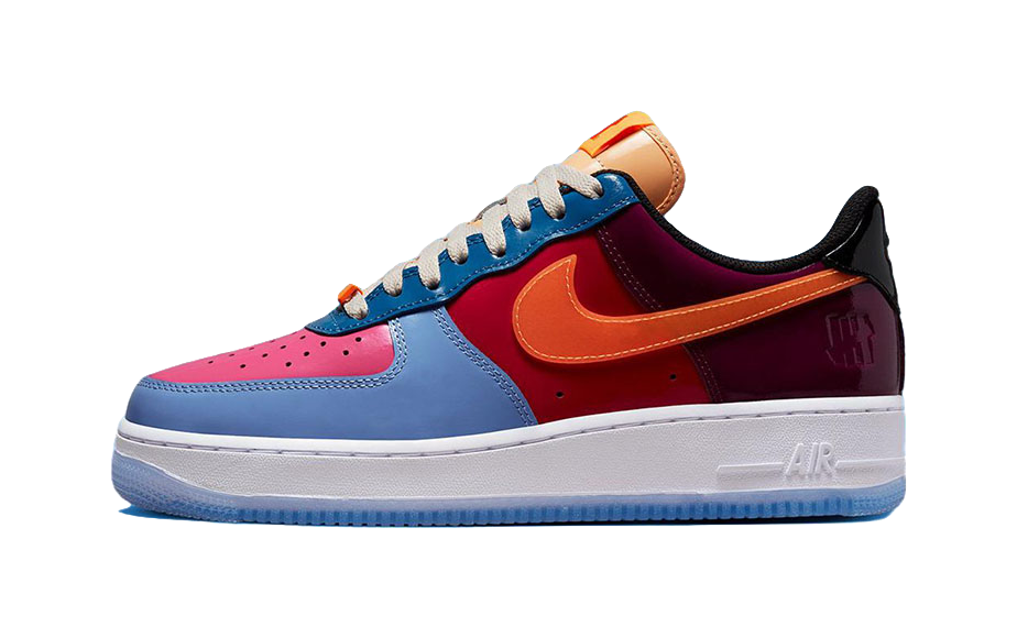 Nike X Undefeated Air Force 1 Low Total Orange  vjsneaker.com