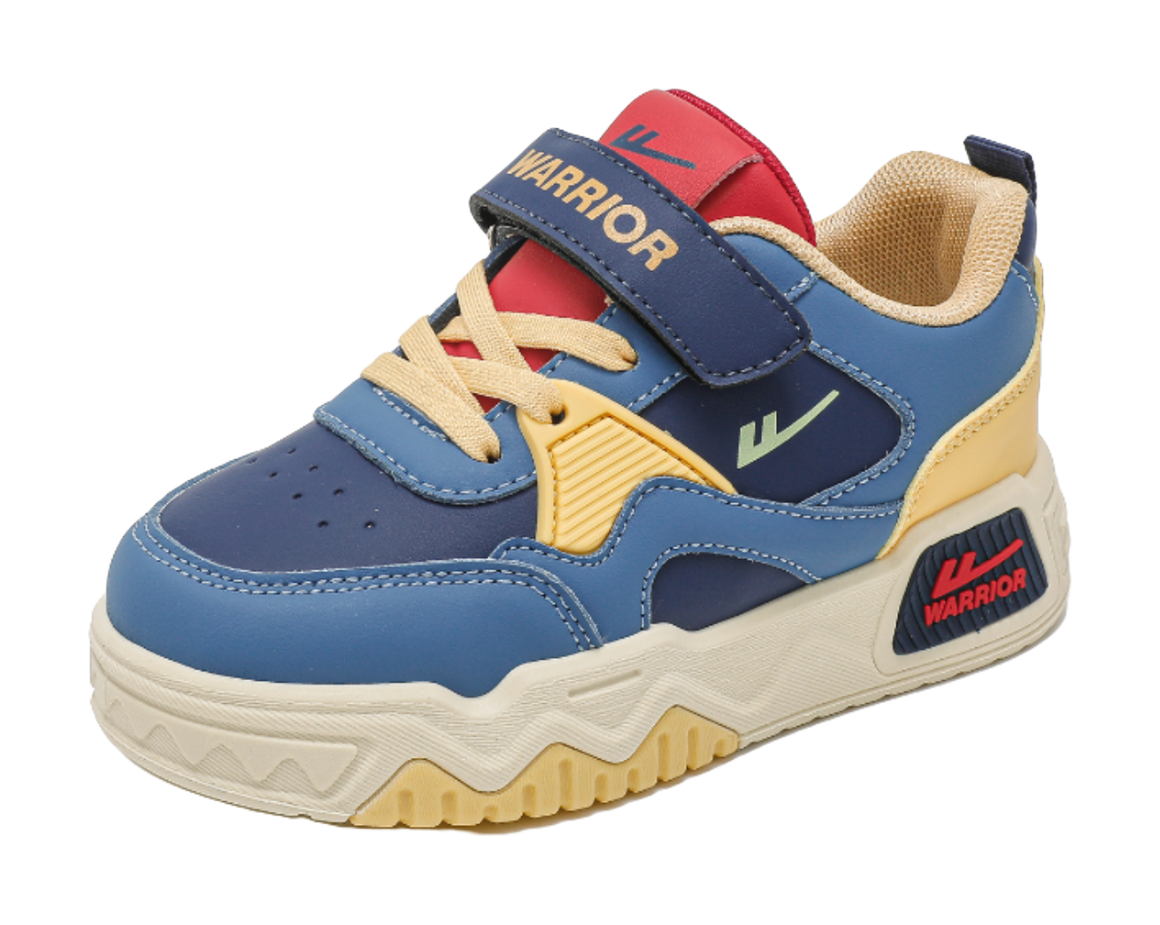 Warrior Boys Athletic Shoes Breathable Lightweight Cushioning Low top Girl Skateboard Shoes Kids  VJSNEAKER