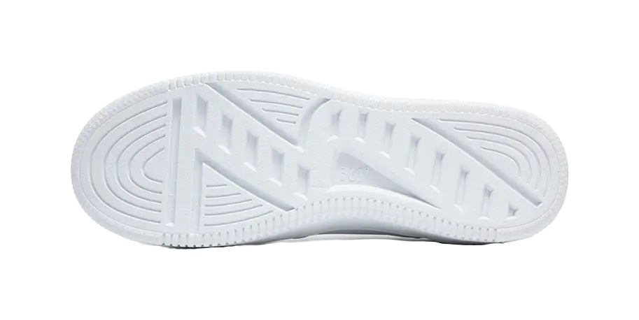 361° Air Force One Anti Slip Wear Resistant Low Top Skateboard Shoes Men's White Gray 