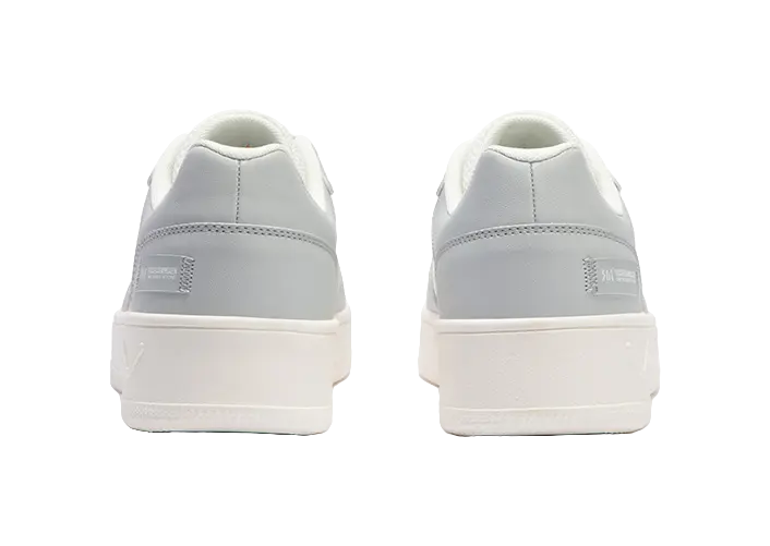 361° Air Force One Coverage Slip Resistant And Abrasion Resistant Low top Skateboard Shoes Men's White Gray 