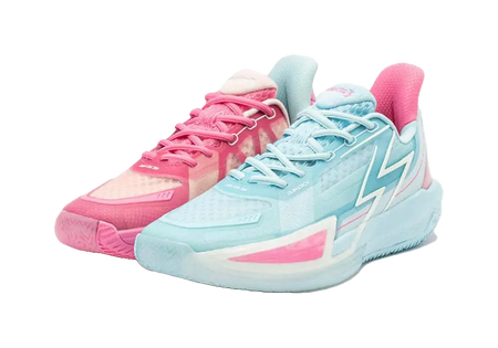 361° BIG3 4.0 Quick "Reverse" - Basketball Shoes Unisex Blue/Pink  vjsneaker.com