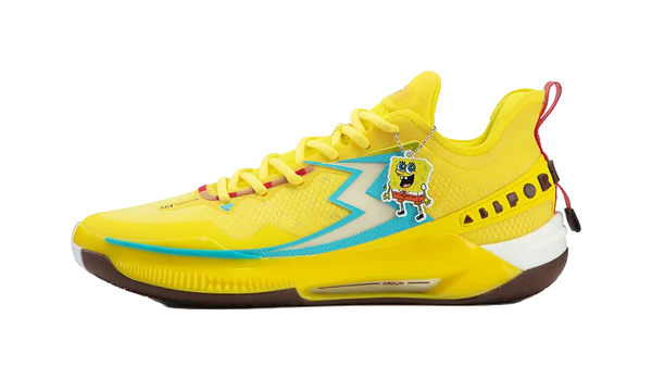 361° BIG3 5.0 Quick Pro Sponge Bob - Yellow Basketball Shoes for Men 