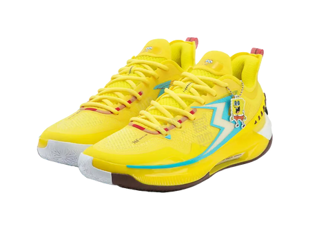361° BIG3 5.0 Quick Pro Sponge Bob - Yellow Basketball Shoes for Men 