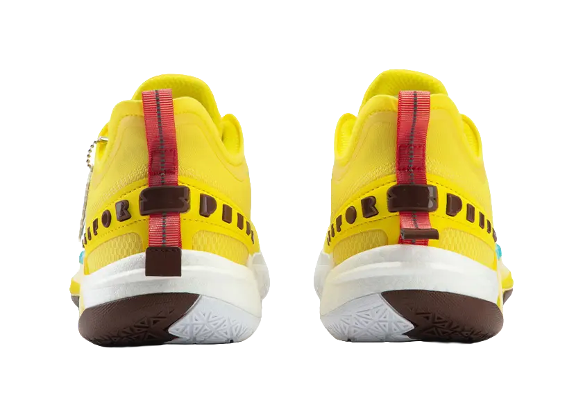 361° BIG3 5.0 Quick Pro Sponge Bob - Yellow Basketball Shoes for Men 