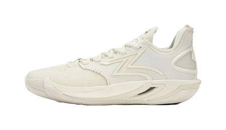 361° BIG3 6.0 Pro Abrasion Resistant Balance Anti Rollover Mid top Basketball Shoes Unisex White Black  vjsneaker.com