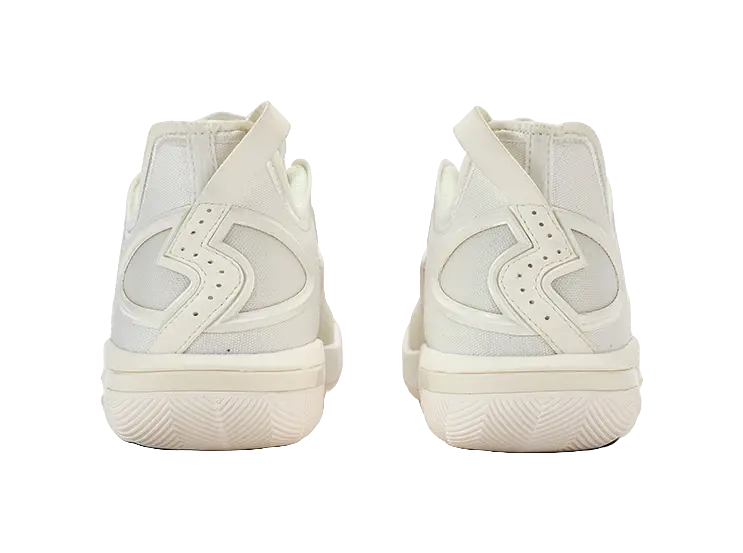 361° BIG3 6.0 Pro Abrasion Resistant Balance Anti Rollover Mid top Basketball Shoes Unisex White Black  vjsneaker.com