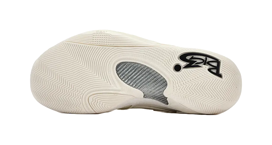 361° BIG3 6.0 Pro Abrasion Resistant Balance Anti Rollover Mid top Basketball Shoes Unisex White Black  vjsneaker.com