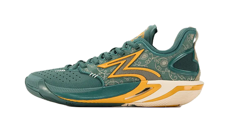 361° BIG3 6.0 Pro Abrasion Resistant Breathable Low top Basketball Shoes Mens Dark Pine Green  vjsneaker.com