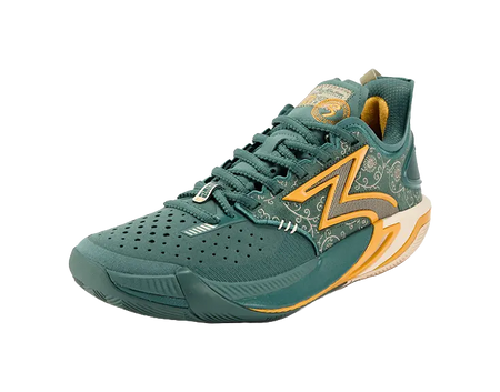 361° BIG3 6.0 Pro Abrasion Resistant Breathable Low top Basketball Shoes Mens Dark Pine Green  vjsneaker.com