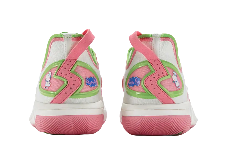 361° BIG3 6.0 Pro Shock Absorbers Slip Resistant Breathable Low top Basketball Shoes Mens Neon Light Coral  vjsneaker.com