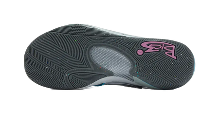 361° BIG3 6.0 Pro Shock Absorbers Slip Resistant Breathable Low top Basketball Shoes Mens Pink Blue Mismatched  vjsneaker.com