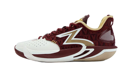 361° BIG3 6.0 Pro Steed Cushioning, Wear Resistant Low top Basketball Shoes Mens Black Cherry  vjsneaker.com