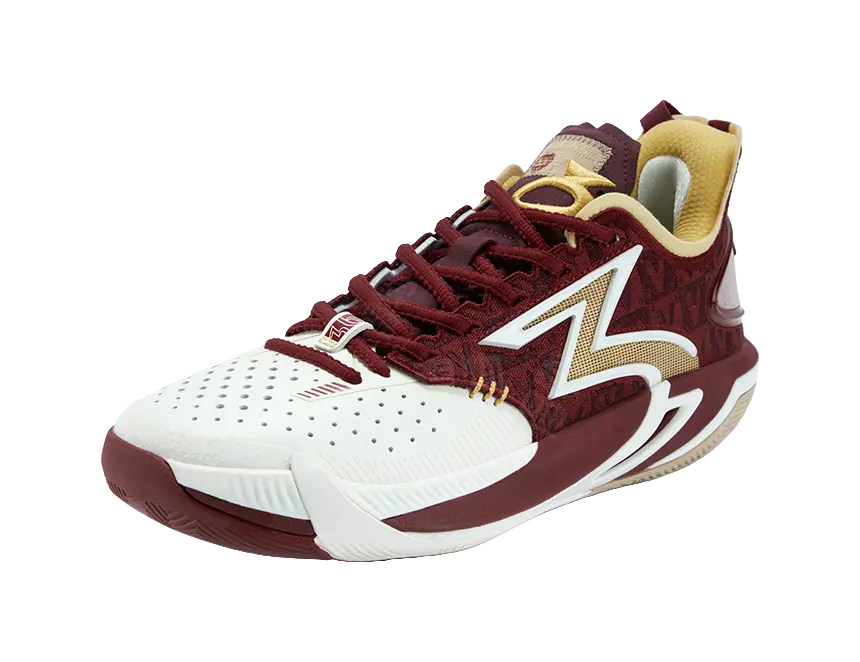 361° BIG3 6.0 Pro Steed Cushioning, Wear Resistant Low top Basketball Shoes Mens Black Cherry  vjsneaker.com