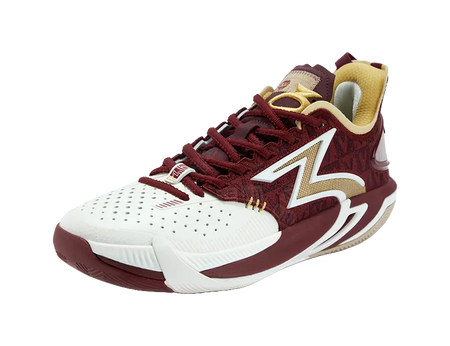 361° BIG3 6.0 Pro Steed Cushioning, Wear Resistant Low top Basketball Shoes Mens Black Cherry  vjsneaker.com