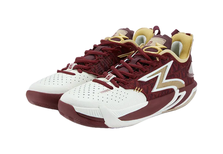 361° BIG3 6.0 Pro Steed Cushioning, Wear Resistant Low top Basketball Shoes Mens Black Cherry  vjsneaker.com