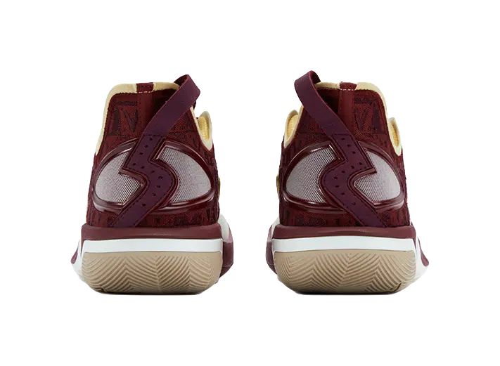 361° BIG3 6.0 Pro Steed Cushioning, Wear Resistant Low top Basketball Shoes Mens Black Cherry  vjsneaker.com