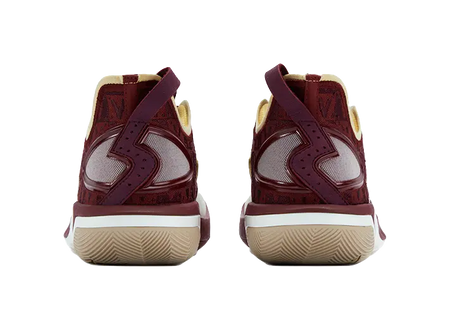 361° BIG3 6.0 Pro Steed Cushioning, Wear Resistant Low top Basketball Shoes Mens Black Cherry  vjsneaker.com