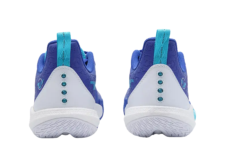 361° Blitz 2 Abrasion Resistant Breathable Mid top Carbon Critical Technology Basketball Shoes Mens Game Blue  vjsneaker.com