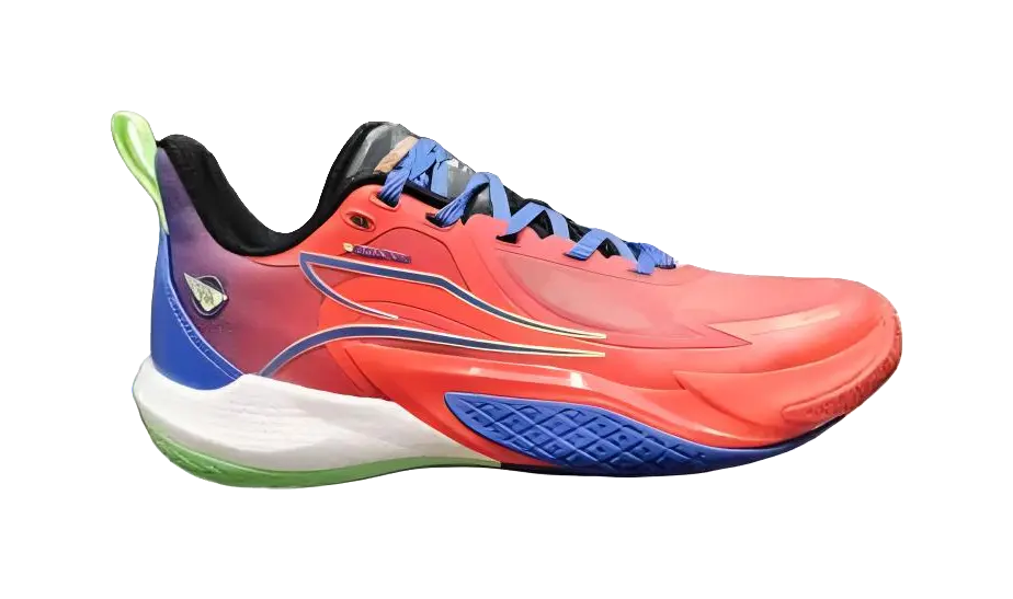 361° Blitz 2 Basketball Shoes Mens Low top Bird Of Paradise Red, Game Blue  vjsneaker.com