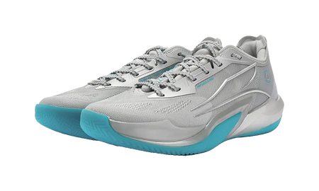 361° Blitz 2 Pro Space Cushioning Abrasion Resistant Breathable Low top Basketball Shoes Mens Current Blue  vjsneaker.com