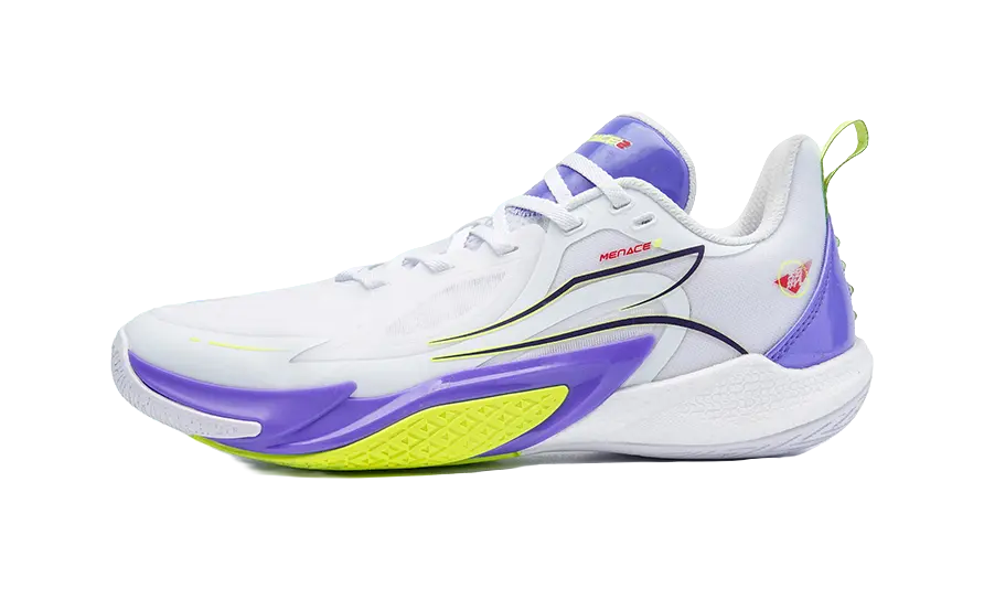 361° Blitz 2 Rebound Breathable Slip Resistant Low Top Basketball Shoes Mens White Blue  vjsneaker.com