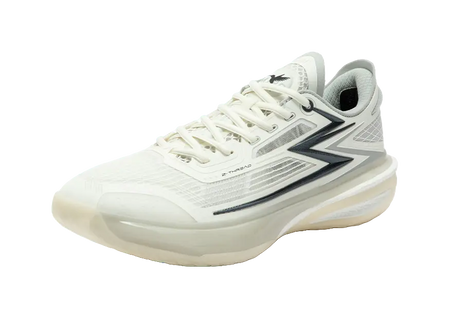 361° Blitz BB MIRO Slip Resistant, Abrasion Resistant, Breathable, Supportive Low top Basketball Shoes Mens White Gray  vjsneaker.com