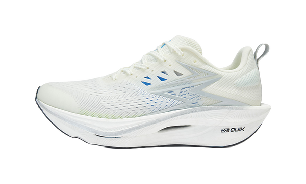 361° Cushioning Anti-Slip And Wear-Resistant Low-Top Running Shoes Unisex Ecru 