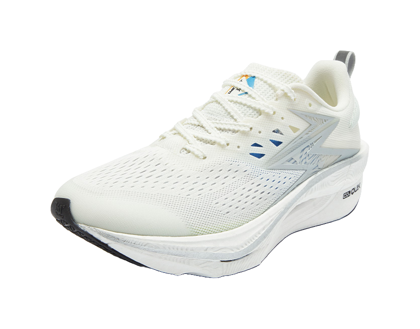 361° Cushioning Anti-Slip And Wear-Resistant Low-Top Running Shoes Unisex Ecru 