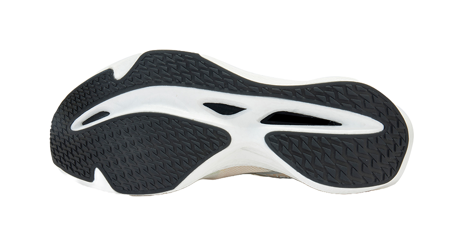 361° Cushioning Anti-Slip And Wear-Resistant Low-Top Running Shoes Unisex Ecru 