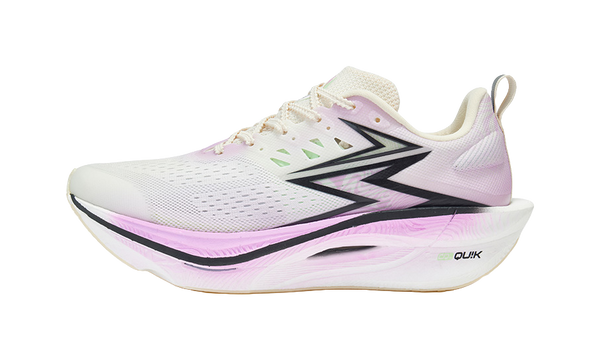 361° Cushioning Anti-Slip And Wear-Resistant Low-Top Running Shoes Unisex Purple Green Mismatched 