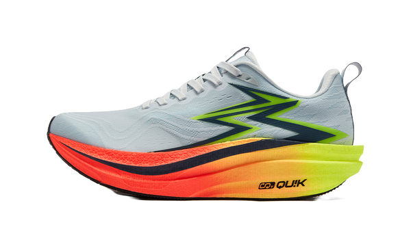 361° Cushioning Anti-Slip And Wear-Resistant Rebound Low-Top Carbon Plate Running Shoes Unisex Blue Orange Red 