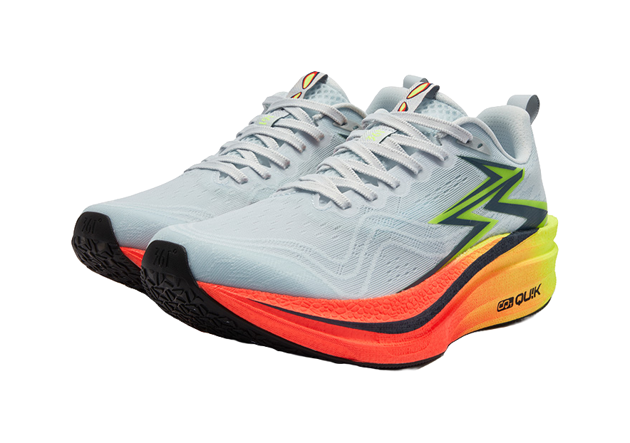 361° Cushioning Anti-Slip And Wear-Resistant Rebound Low-Top Carbon Plate Running Shoes Unisex Blue Orange Red 